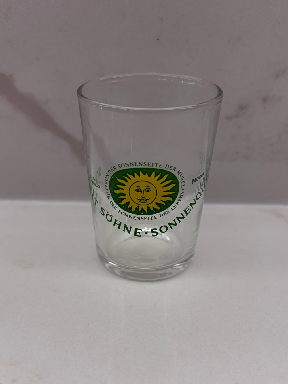 Schmitt Sohne Sonnenqualitat West-Germany Collectible Shot Tasting Glass